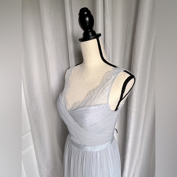 BHLDN Gray Bridesmaid Dress - Picture 2 of 4